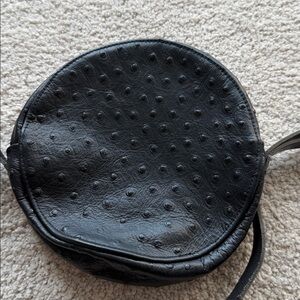 starANbag round leather bag